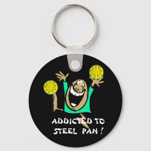 Addicted to Steel Pan key-chain Keychain