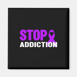Addiction - Addiction Awareness Magnet