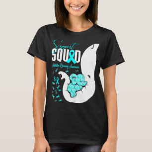 Addiction Recovery Awareness Support Squad Elephan T-Shirt