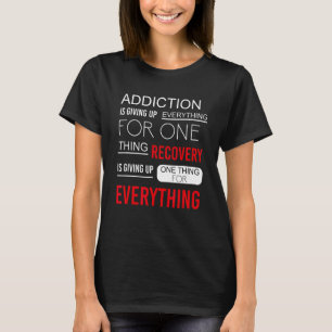 Addiction Recovery Celebrate Recovery AA Inspirati T-Shirt