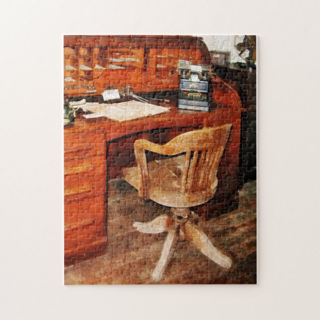 Adding Machine Jigsaw Puzzle (Vertical)