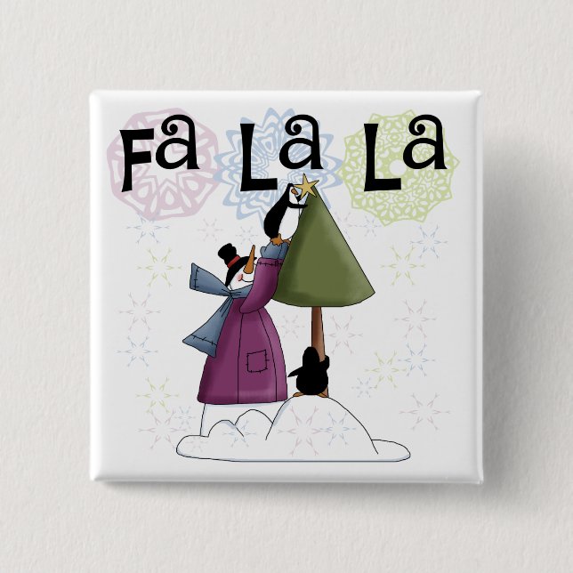 Adding the Star Holiday Tshirts and Gifts 2 Inch Square Button (Front)