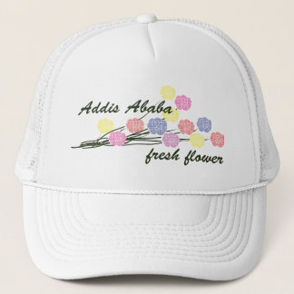 Addis Ababa Fresh Flower – Colorful Floral Art Trucker Hat