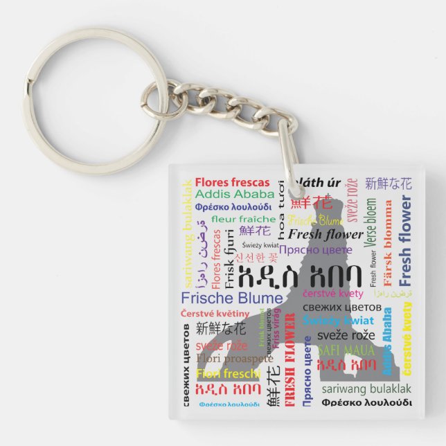 Addis Ababa Keychain (Front)