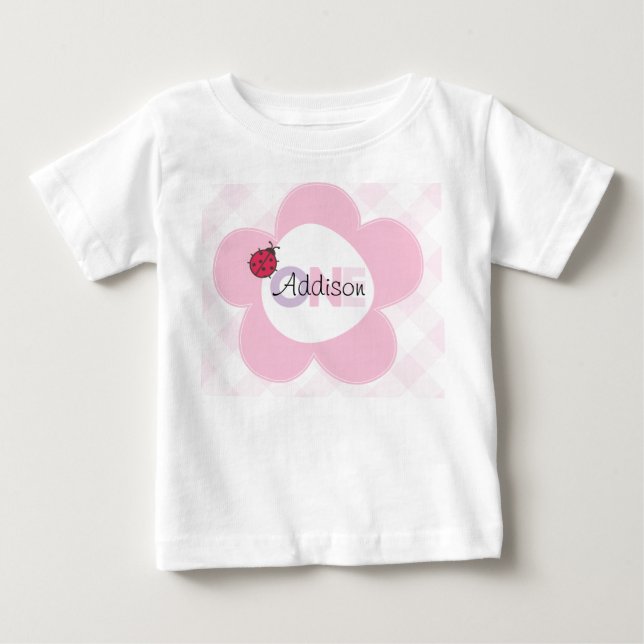 "Addison" 1st Birthday Shirt (Front)
