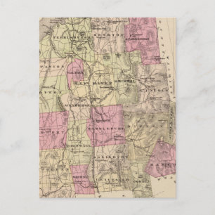 Addison County, Vermont Postcard