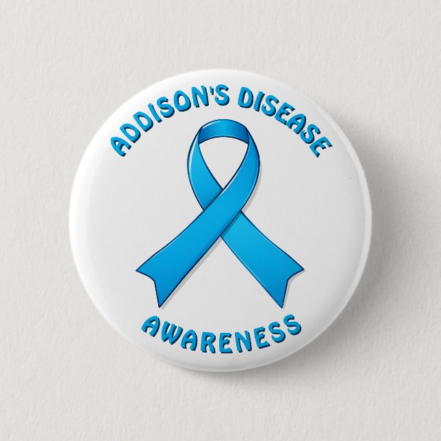 Addison's Disease Awareness - May 29th 2 Inch Round Button (Front)