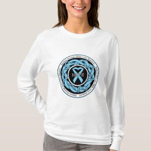 Addisons Disease Hope Intertwined Ribbon T-Shirt