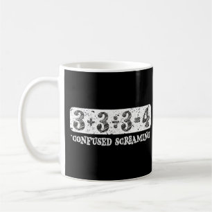 Addition Division Subtraction Equals Coffee Mug