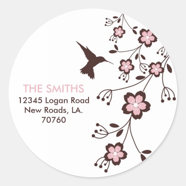 Address Label (Front)