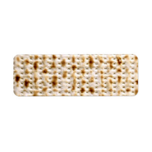 Address Label Custom Jewish Matzo Avery