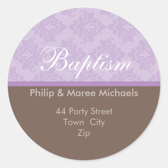 ADDRESS LABEL :: oh so beautiful 7 (Front)