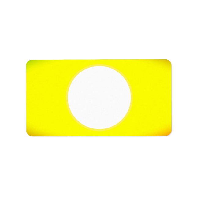 Address Label SUN ECO STYLE DESIGN (Front)