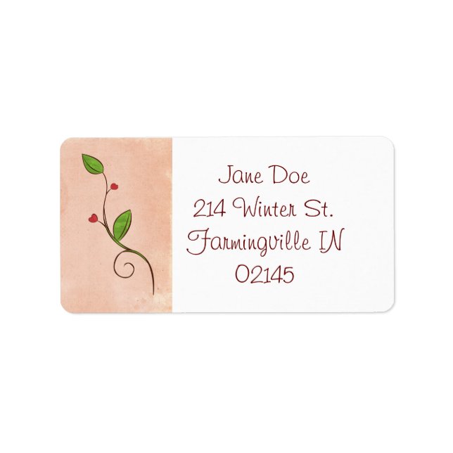 Address Labels (Front)