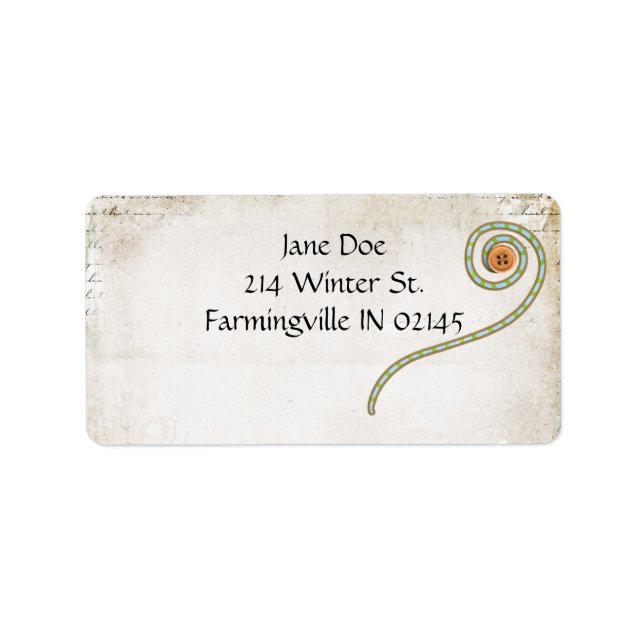 Address Labels (Front)