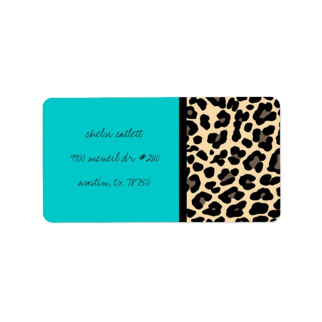 Address Labels (Front)