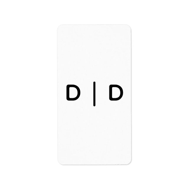 Address Labels (Front)