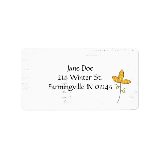 Address Labels (Front)