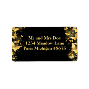 Address Labels/Butterflies Label