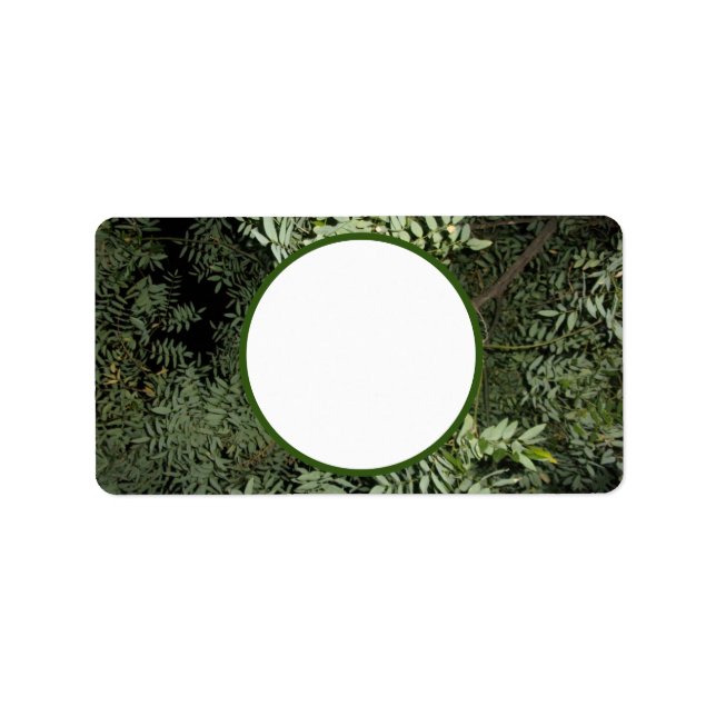 Address Labels cool eco design styles  (Front)