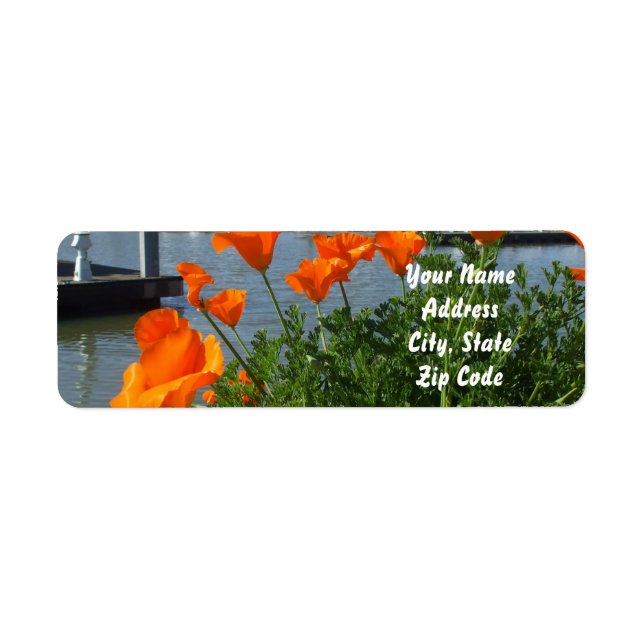 Address labels de Californie (Devant)