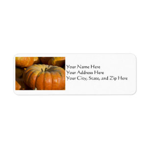 Address Labels: Great Pumpkin