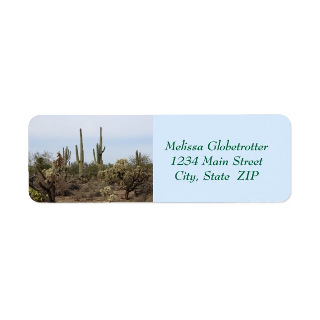 Address Labels--Various Cacti (Front)