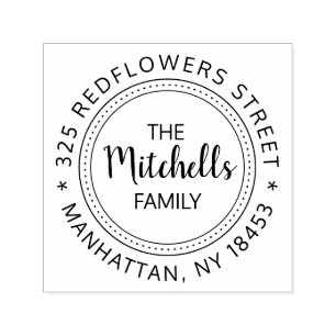 Address Stamp Vintage