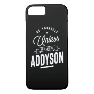 Addyson Personalized Name Birthday Case-Mate iPhone Case
