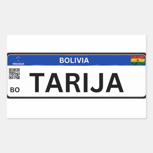 Adeja Tarija Mercosur Sticker (Front)