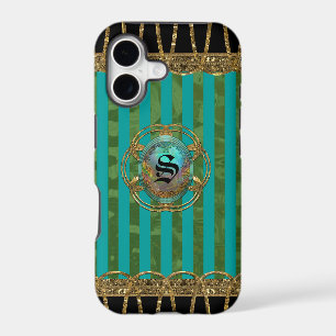 Adelaide Baroque Girly Stripe eLEGANCE Monogramme