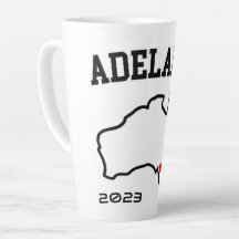 Adelaide City  Map Customized Year