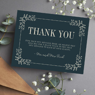 Adelaide   Curated Colours   Wedding Thank You Car Card