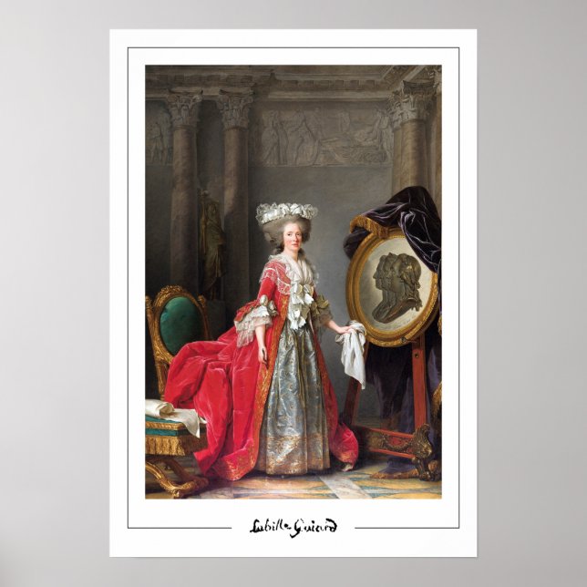 Adélaïde Labille-Guiard Zedign Affiche d'art #7 (Devant)