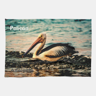Adelaide Pelican Kitchen Towel