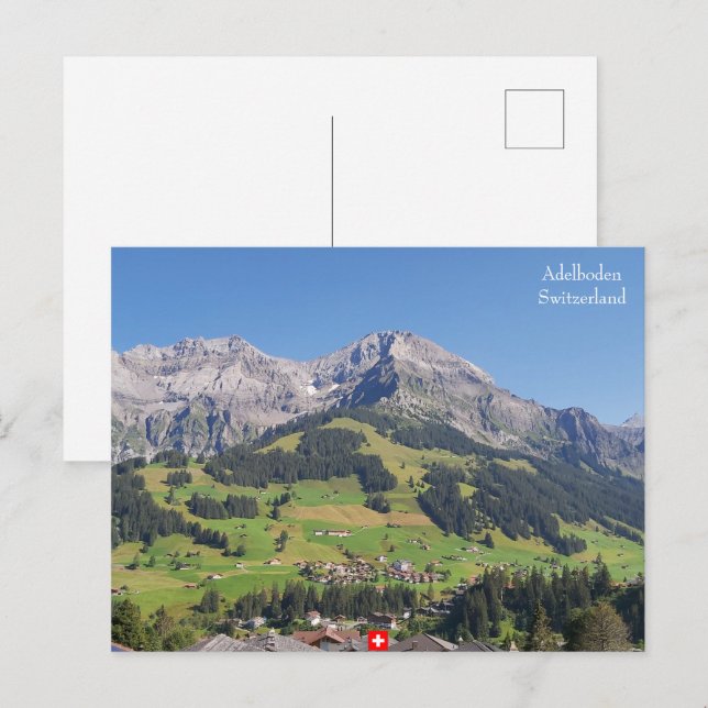 Adelboden, Suisse Carte postale (Devant / Derrière)