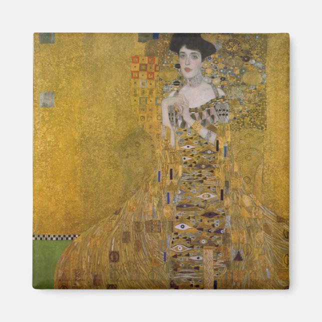 Adele Bloch Bauer by Gustav Klimt Magnet (Front)