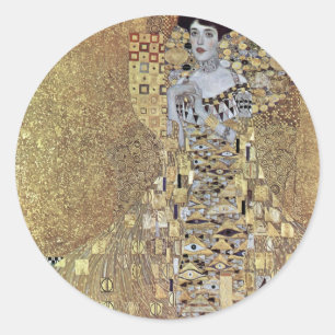 Adele Bloch-Bauer I Classic Round Sticker