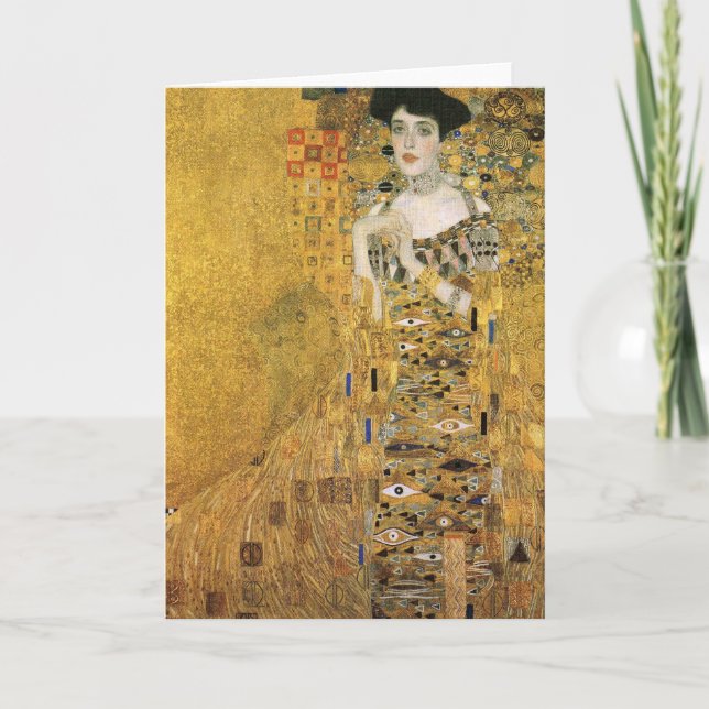 Adele Bloch-Bauer's Portrait Card (Front)
