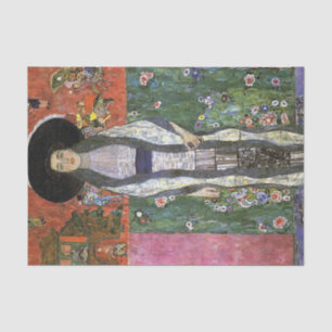 Adele Bloch by Gustav Klimt art nouveau art Tissue Paper