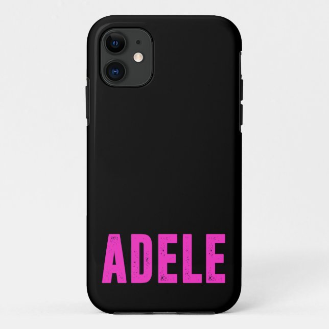 Adele name, for Adele Case-Mate iPhone Case (Back)