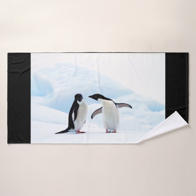 Adelie Penguins Bath Towel Set (Bath Towel)