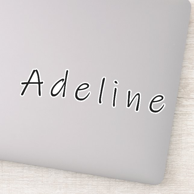Adeline personal name (Detail)