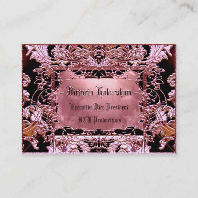 Adella  Cordial Customizable Business Card (Front)