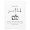 ADELLA Modern Minimal Photo Guest Book Sign