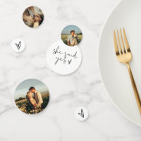 ADELLA Modern Minimal She Said Yes Bridal Shower