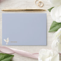 ADELLE Simple Dusk Blue Couple Wedding
