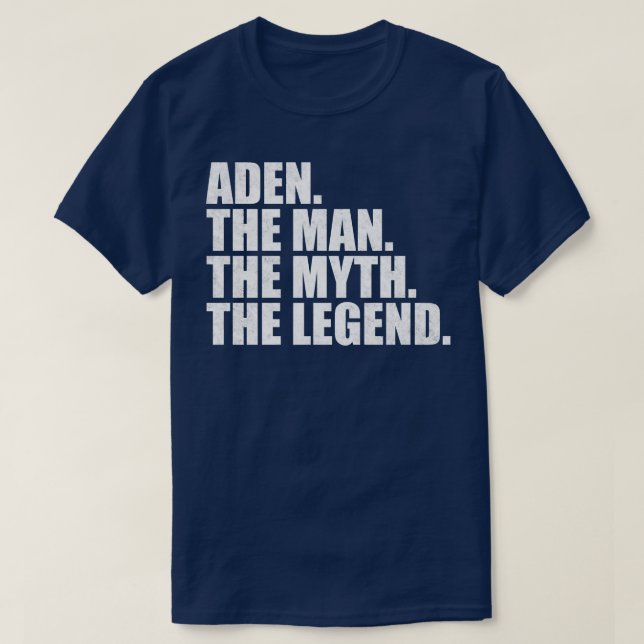 AdenAden Name Aden given name T-Shirt (Design Front)