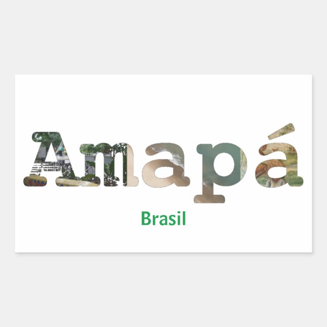 Adesivo Amapá Sticker (Front)
