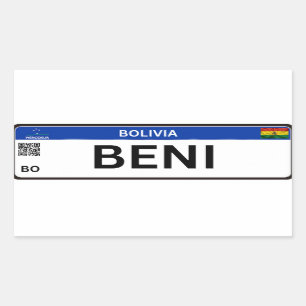 Adesivo  Beni Mercosur Sticker
